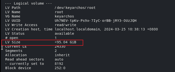 基于龙蜥衍生版 KeyarchOS 的 LVM 卷管理技术与实践 | 干货推荐-鸿蒙开发者社区